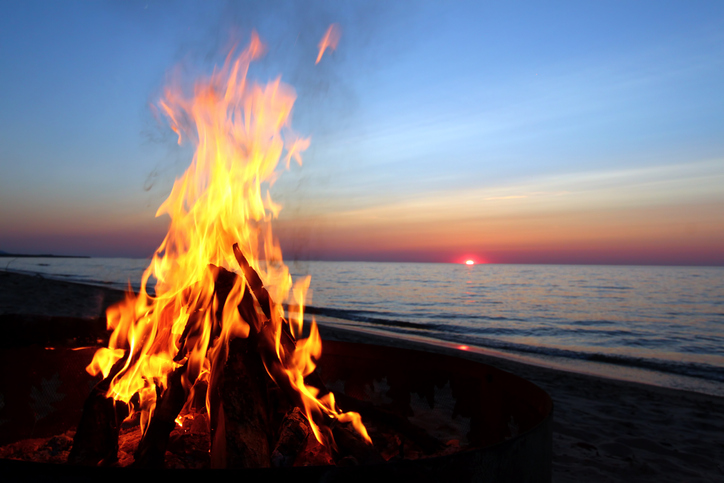 Lake Superior Campfire RV Trip