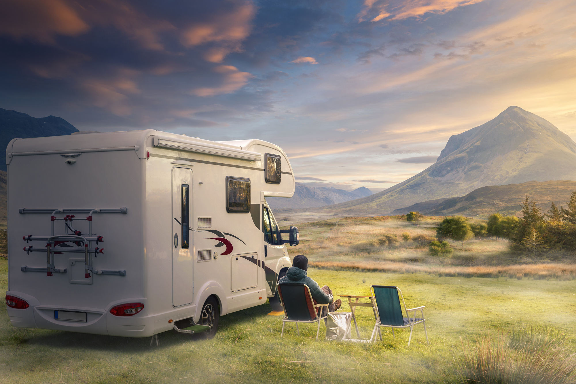 travel the country in an rv