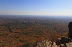 Crowders Mountain State Park is one of the great east coast holiday camping spots