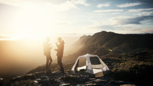 An idea of what camping will look like in 2021