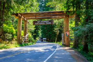 National Park entrance 